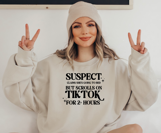Suspect on Tik Tok